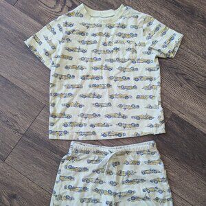 Toddler Boys Baby Gap Car PJ set, size 4